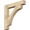 Ekena Millwork Legacy Block Rough Sawn Bracket, Douglas Fir, 4"W x 28"D x 28"H BKT04X28X28LEC05RDF - alternate 1